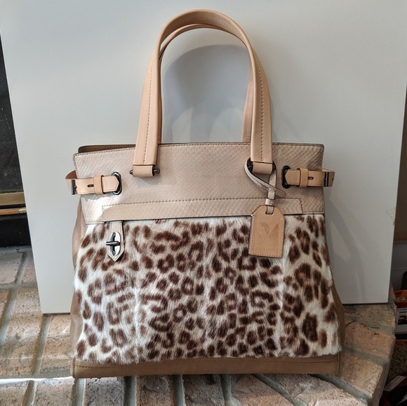 Reed Krakoff Handbags - Reed Krakoff Leather and Fur Bag